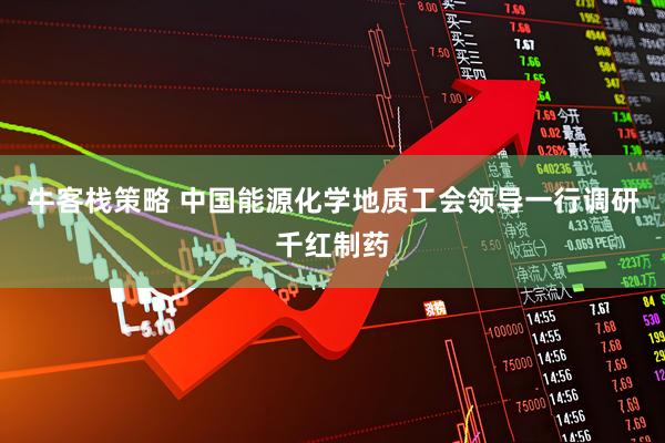 牛客栈策略 中国能源化学地质工会领导一行调研千红制药
