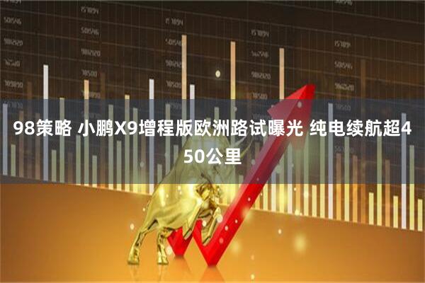 98策略 小鹏X9增程版欧洲路试曝光 纯电续航超450公里
